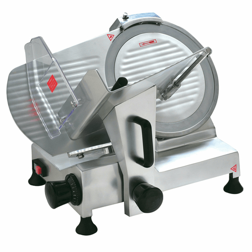 Omcan Canada Meat Processing Each Omcan 19068 Omcan 12″ Belt-Driven Meat Slicer – 0.33 HP, 110 V | Denson CFE