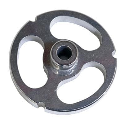 Omcan Canada Meat Processing Each Omcan 27871 #32 Kidney Plate with 3 Notches | Denson CFE