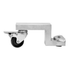 Omcan Canada Meat Processing Each Omcan 69578 Optional Black Stainless Steel Swivel Caster with Brake for 95 lb. capacity Stainless Steel Sausage Stuffer | Denson CFE