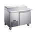 Omcan Canada Refrigerated Prep Tables Each Omcan 50042 50″ Refrigerated Pizza Prep Table, 1 Door, Stainless Steel, 14 cu.ft. (396 L) Capacity – 110V, 1/6 HP | Denson CFE