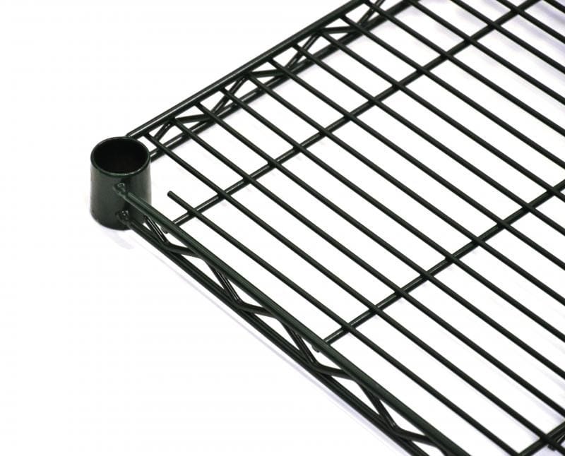 Omcan Canada Shelving Each Omcan 24237 – 21" x 42" Dark Green Epoxy Wire Shelf | Denson CFE