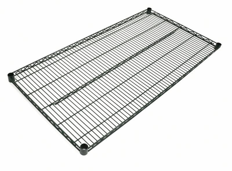 Omcan Canada Shelving Each Omcan 24241 21" x 72" Dark Green Epoxy Wire Shelf | Denson CFE