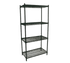 Omcan Canada Shelving Each Omcan 31373 - 74 Inch Dark Green Epoxy Post Without Leveler (NSF Certified) | Denson CFE