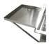 Omcan Canada Sinks & Plumbing Each Omcan 21142 18″ x 18″ Removable Stainless Steel Drainboard for 18″ x 18″ Tub Sink, 18 Gauge | Denson CFE