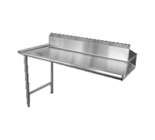Omcan Canada Sinks & Plumbing Each Omcan 28476 – 48" Straight Design Left-Side Dishtable (18-Gauge 300 Series Stainless Steel, NSF Certified) | Denson CFE