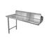 Omcan Canada Sinks & Plumbing Each Omcan 28476 – 48" Straight Design Left-Side Dishtable (18-Gauge 300 Series Stainless Steel, NSF Certified) | Denson CFE