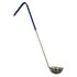 Omcan Canada Smallwares Each / Blue Omcan 80766 8 oz One-Piece Stainless Steel Ladle with Blue Handle | Denson CFE