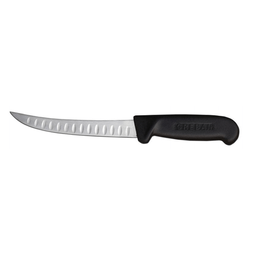 Omcan Canada Smallwares Each Omcan 11819 6" Curved Blade Boning G-Edge Knife | Denson CFE