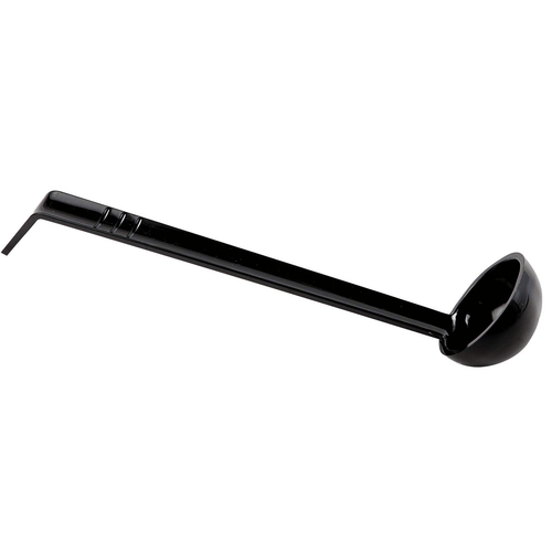 Omcan Canada Smallwares Each Omcan 80221 8.5" One-Piece Black Ladle | Denson CFE