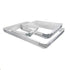 Omcan Canada Smallwares Each Omcan 80252 - 18 Inch Aluminum Sheet Pan Extender for Full Size Pans | Denson CFE