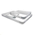 Omcan Canada Smallwares Each Omcan 80252 - 18 Inch Aluminum Sheet Pan Extender for Full Size Pans | Each