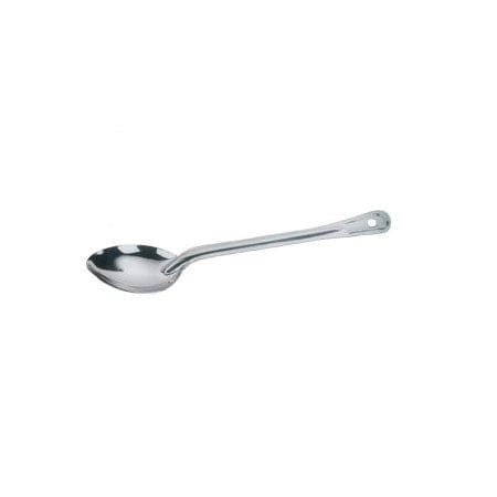 Omcan Canada Smallwares Each Omcan 80709 11" Heavy-Duty Stainless Steel Solid Basting Spoon | Denson CFE
