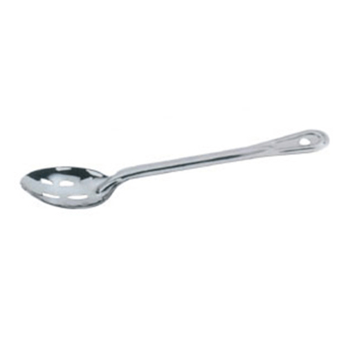 Omcan Canada Smallwares Each Omcan 80719 11" Heavy-Duty Stainless Steel Slotted Basting Spoon | Denson CFE
