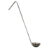 Omcan Canada Smallwares Each Omcan 80767 12 oz One-Piece Stainless Steel Ladle with Gray Handle | Denson CFE
