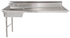 Omcan Canada Stainless Steel Sink Each Omcan 40191 - 62 Inch Soiled Dishtable Undercounter with Sink, Stainless Steel, NSF | Denson CFE