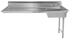 Omcan Canada Stainless Steel Sink Each Omcan 40192 - 60 Inch Right Side Under Counter Dish Table | Denson CFE