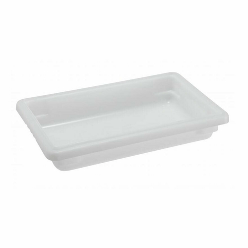 Omcan Canada Storage & Transport Each Omcan 85125 - 12 Inch x 18 Inch Polypropylene Food Storage Container, White, Stackable, NSF | Denson CFE