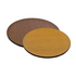 Omcan Canada Table Tops Each Omcan 43166 - 24 Inch Round Reversible Table Top, Oak and Walnut Laminate | Denson CFE