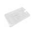 Omcan Canada Tabletop & Serving Each Omcan 80021 - 1/4 Size Clear Polycarbonate Slotted Food Pan Cover (NSF) | Denson CFE