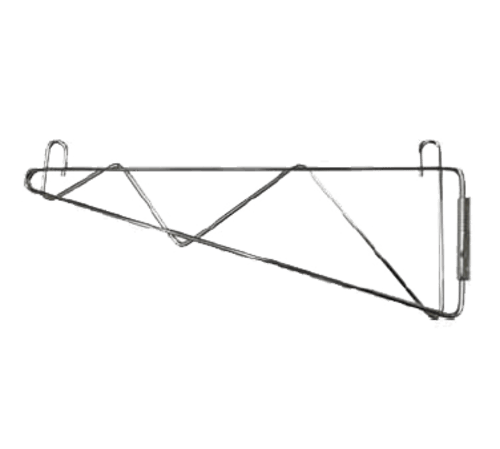 Omcan Canada Unclassified Each Omcan 24249 14" Chrome Wall Bracket | Denson CFE