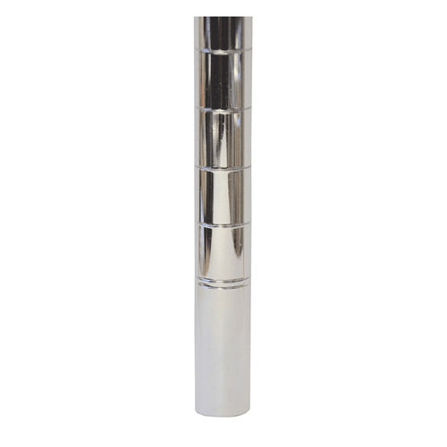 Omcan Canada Unclassified Each Omcan 31375 34" Chrome Post without Leveler | Denson CFE