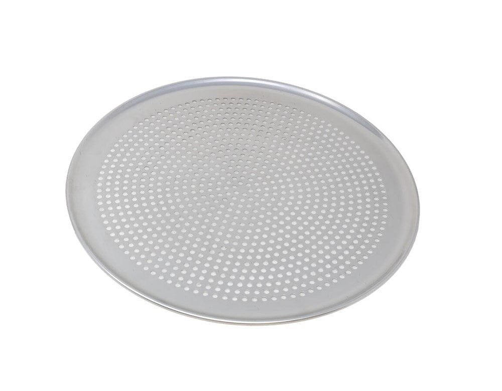 Omcan Canada Unclassified Each Omcan 44552 14" Aluminum Perforated Pizza Pan | Denson CFE