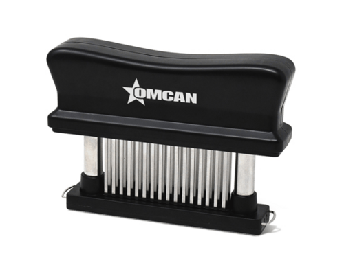 Omcan Canada Unclassified Each Omcan 47494 Stainless Steel Manual Meat Tenderizer with 48 Needles (Black) | Denson CFE