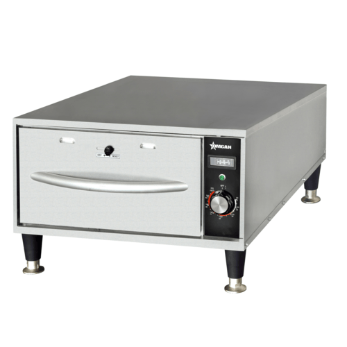 Omcan Canada Unclassified Each Omcan 47546 - 20 Inch Freestanding Electric Warming Drawer, Stainless Steel | Denson CFE