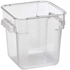 Omcan Canada Unclassified Each Omcan 80167 12 QT Polycarbonate Clear Square Food Storage Container | Denson CFE