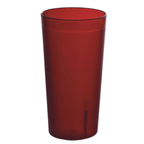 Omcan Canada Unclassified Each Omcan 80329 5 oz / 148 ml Red Pebbled Tumbler | Denson CFE