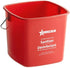 Omcan Canada Unclassified Each Omcan 81019 6 Qt (5.7 L) Red Cleaning & Sanitizing Pail | Denson CFE