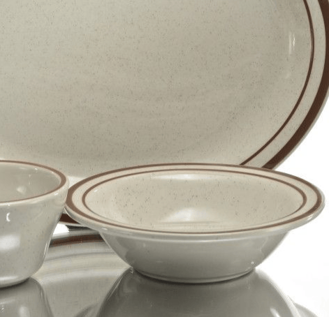 Oneida Canada Dinnerware Dozen Buffalo R4238026501 Dunes Ivory Salem 5-3/4" Saucer - Case of 36 | Denson CFE