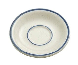 Oneida Canada Dinnerware Dozen / Melamine / Ivory Salem Saucer, 5-3/4" dia., round, Oneida, BLUE RIDGE, ivory