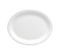 Oneida Canada Dinnerware Dozen Platter, 13-1/2" x 10-3/16" oval, narrow rim, porcelai