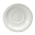 Oneida Canada Dinnerware Dozen / Porcelain Oneida R4130000500 Rego Bright White Vassar 5.5" Saucer - 36 / CS | Denson CFE