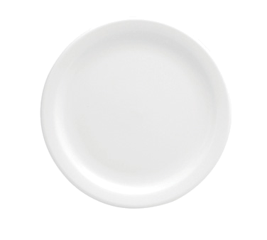 Oneida Canada Dinnerware Dozen / Porcelain / White Oneida F8000000139 9" Round Buffalo Plate - Porcelain, Bright White | Denson CFE