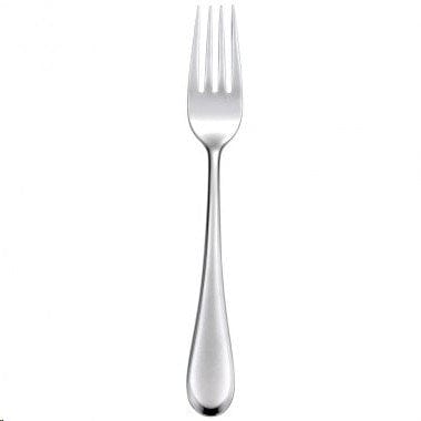 Oneida Canada Flatware Dozen Oneida B856FDNF Lumos 8 1/2 inch Heavyweight Dinner Fork, 18/0 Stainless Steel - 36/Case | Denson CFE