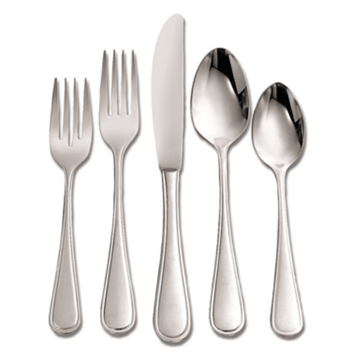 Oneida Canada Flatware Dozen Oneida New Rim T015FDEF 7 1/4" 18/10 Stainless Steel Extra Heavy Weight Dinner Fork