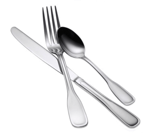 Oneida Canada Flatware Dozen Oneida Stanford B167STSF 6" Heavy Weight Teaspoon - 18/0 Stainless Steel | Denson CFE