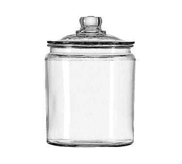 Oneida Canada Food Service Supplies Each Anchor 85545AHG17 1/2 Gal Heritage Hill Glass Jar with Lid | Denson CFE