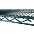 Oneida Canada Unclassified Each / Green Johnson-Rose 21472JR Wire Shelf, 72 inch x 14 inch, 600 lb Weight Capacity, Green Epoxy Finish | Denson CFE