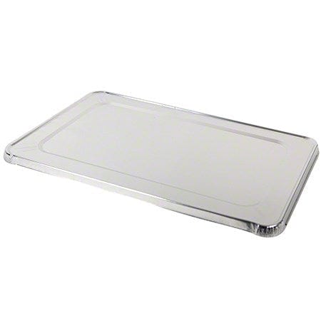 PG Unclassified Case PG AC500L-MC Foil Pan Aluminum Container Full Size Lid 5'' x 14'' - 50/Case | Denson CFE