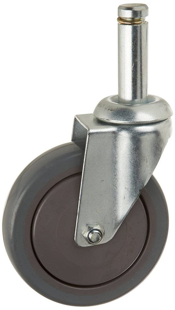 Quantum Storage Systems Parts & Service Each Quantum Storage Systems WR-00H 4-Piece 5" Diameter Polyurethane Swivel Caster Set with 2 Brakes | Denson CFE