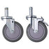 Quantum Storage Systems Parts & Service Each WR-00H-B 5" Swivel Casters with Brakes, Thermoplastic Resin | Denson CFE