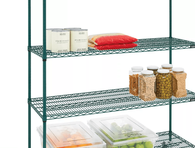 Quantum Storage Systems Storage & Transport Each / Green 18" X 42" Green Coated Shelf