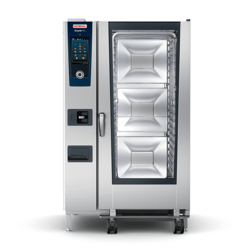 Rational Canada Commercial Ovens Each Rational ICP 20-FULL NG 208/240V 1 PH iCombi Pro 20-Full Size Combi Oven - Natural Gas | Denson CFE