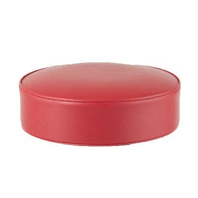 Royal Industries Essentials Each Royal ROY 7711 SR Bar Stool Seat Replacement, 14 inch Round Red Vinyl | Denson CFE