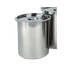Royal Industries Smallwares Each Royal Industries ROY BM 3.5 C Bain Marie Cover, Solid Stainless Steel, 6-1/8" Diameter | Denson CFE