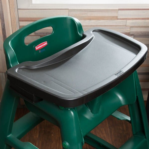Rubbermaid Canada-MDS Essentials Each Rubbermaid FG781588BLA Tray for Sturdy Chair Youth Seat, Black | Denson CFE