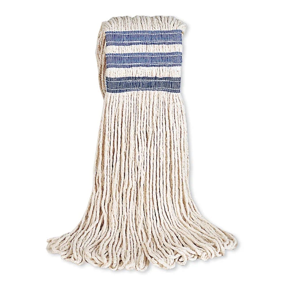 Rubbermaid Canada-MDS Sanitation & Janitorial Each Rubbermaid FGE13800WH00 24 oz Mop Head - Universal Headband, Looped End, Cotton, White | Denson CFE